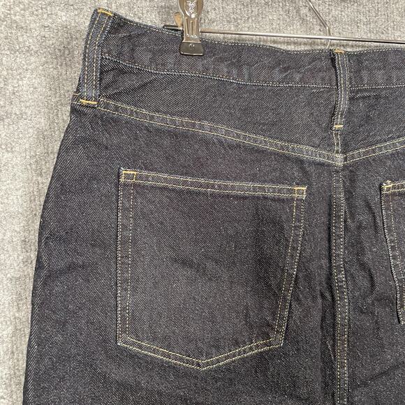 New J.Crew Womens Size 31 Mini Denim Skirt Black Cotton Pockets STYLE BT791 - Picture 5 of 10